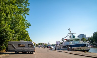 Berta im Hafen von Turku