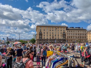 Flohmarkt in Helsinki