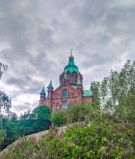 Orthodoxe Kathedrale in Helsinki in Finnland