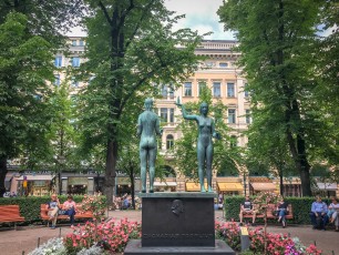 Statue in Helsinki